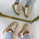 DWRS POONA CRACKLED SNEAKER B11456-51