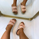 NEUER GESP HAUSSCHUH 20-393 - PINK
