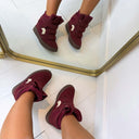 ISA WEDGE BOOT 26012 - WINE