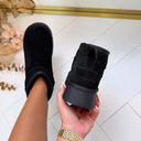 NEW LEATHER UGIE BOOT ZP20 - BLACK