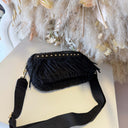 FRINGE BAG EC60313 - BLACK/BLACK