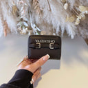 VALENTINO BAGS ARCHI MINI ZIP WALLET VPSAF0139 - CAFFE