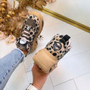 BUFFALO 1339-14 SNEAKER 16459 - CREAM/BLACK