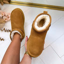 LEATHER UGIE BOOT 6391 - CAMEL