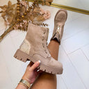 AMALIA BOOT A-1015V - BEIGE