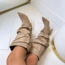 PLOOI SUEDINE LAARS DES8580 - KHAKI/SUE