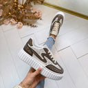 GLAMOUR SNEAKER LX-352 - BRAUN