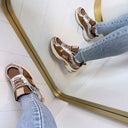 SHAUNA SNEAKER 8-502 - BRONZE