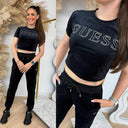 GUESS COUTURE CROP TEE V3BI01K0232