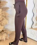 GUESS NAT STRAIGHT LEG PANTS V6YB25K4803 - A154 BROWN