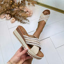 DRUCK PLATEAU PANTOLETTE HG-116 - BEIGE
