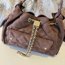 STEVE MADDEN BMICKI BAG 2706 - CHOCOLATE/GOLD