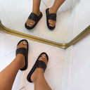 *ACTIE* CRISTEL SLIPPER HY5769 - BROWN