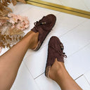 FRANSEN-SLIPPER AM332 - BRAUN