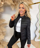 GUESS NEW VONA BLOCK JACKET W6YL16W2891 - BLACK