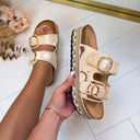 PUCK SLIPPER LX9632 - BEIGE