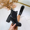 ELINE HAKBOOT DES620P - SCHWARZ/PU