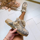 STEVE MADDEN MOCASSIN SNEAKER SUR MESURE 5474 - DAIM LÉOPARD
