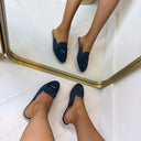 NALA MOCASSIN DES8016 - BLEU FONCÉ