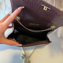 STEVE MADDEN BRAMONIE BAG 1313 - CHOC/GOLD