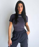 UNIQUE THE LABEL ROBYN SHORTSLEEVE DEEP DARK NAVY