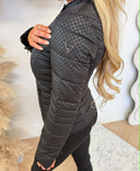 GUESS NEW VONA BLOCK JACKET W6YL16W2891 - BLACK