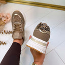 DETAIL SNEAKER 9262 - TAUPE