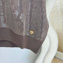 GUESS JUNIPER SEQUIN T-SHIRT W5YR21Z3E70 - A11Q TAUPE
