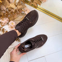 STEVE MADDEN PREMIO-E SNEAKER 5494 - CHO BRN SD