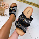 SPARK DENIM SLIPPER WS102 - SCHWARZ