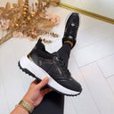GUESS FACTER SNEAKER FLFFACELE12 - BLACK