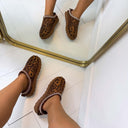 INSTAP PANTOFFEL S580 - LEOPARD