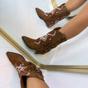 FRANSEN-INDIANERSTIEFEL Y2367 - KAMEL