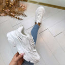STEVE MADDEN BASKET POSSESSION-E 0033 - BLANC