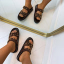 GOLDY SUEDINE SLIPPER MO3613
