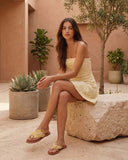 LARA BEDEL SLIPPER 8-2007 – GELB