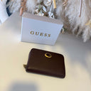 GUESS CAMDEN SLG MEDIUM ZIP PORTEMONNEE BB9308140 - ESPRESSO