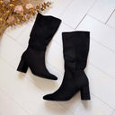 CILLA STIEFEL MIT ABSATZ 00-011 - KHAKI