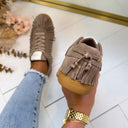 LIU JO CONNOR 04 SNEAKER COW SUEDE HAVANA