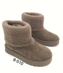 FLUFFY UGIE BOOT 8-510 - KHAKI