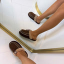 PANTOFFEL X29-PL - BROWN