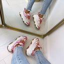 STEVE MADDEN POSSESSION-**G** SNEAKER - LT PNK/WHT
