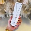 SPARKLING BLOOM HAND CHAIN SL089 - SILVER