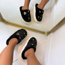 CHARM PANTOFFEL 9271 - BLACK