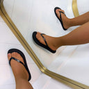 GUESS NIKI FLIP FLOP E6GZ14BB00F - JLBK