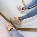 STEVE MADDEN POSSESSION-**HE** SNEAKER 7001/5517 - PEARL