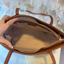 *SALE* VALENTINO BAGS MAIAM SHOPPING BAG VBS9TE01PAG - NATURALE/CUOIO