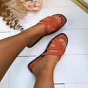 RIEMCHEN-PANTOLETTE 9826 - ORANGE