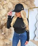 GUESS BASEBALL CAP AW5627POL01 - BLO BLACKLOGO
