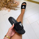 GUESS SPARK BEACH SLIPPER E6GZ16BB00F - JBLK BLACK